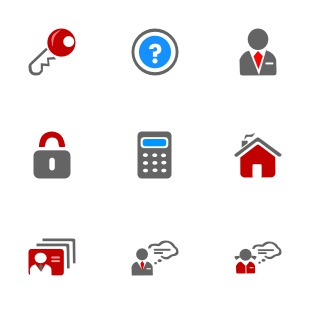 Office icon sets preview