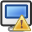 desktop, error icon