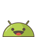 happy, android, mood, mobile, emoji, smile, successful icon