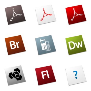 Slanted Creative Suite 3 icon sets preview