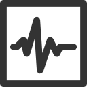 Medicine Heart monitor icon