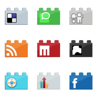Sociolego Social icon sets preview