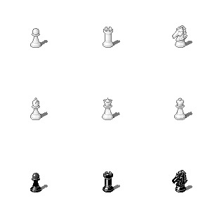Chess icon sets preview