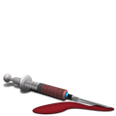 Blood, Syringe icon