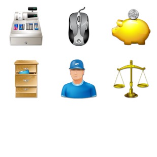 Seven icon sets preview