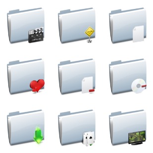 Milkyway Blue icon sets preview