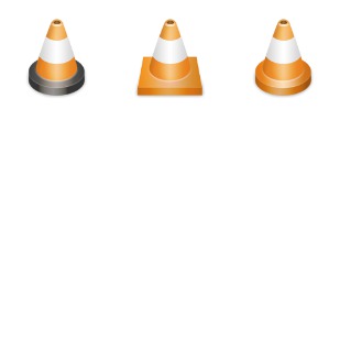VLC Cones icon sets preview