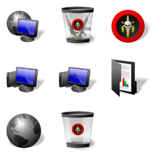 Elite Desktop icon sets preview