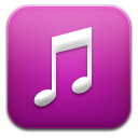 music purple icon