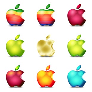 Fruity Apples icon sets preview