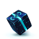 Blue, Cube icon