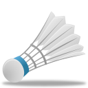 Sport shuttercock icon
