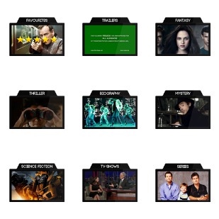 Movie Folder icon sets preview