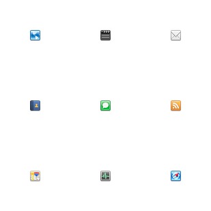 iPhone Sidebar icon sets preview