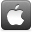 apple, logo, icloud icon