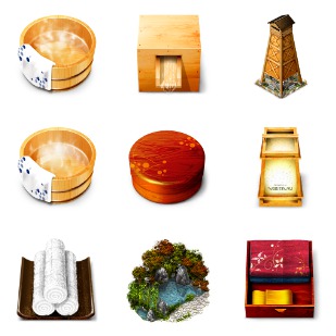 Yoritsuki icon sets preview
