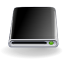 Filesystems hd2 black icon