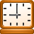 Desk clock icon