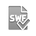 swf, checkmark, file, format icon
