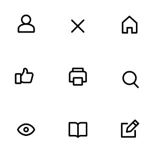 70 basic icon sets preview