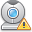 webcam,error,warning icon