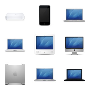 Macintosh icon sets preview