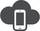 device, android, cloud computing, mobile, smartphone, phone, cloud icon
