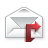 mail, forward icon