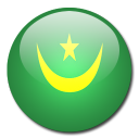 country, flag, mauritania icon