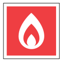 flame, emergency, sos, fire, sign, code icon
