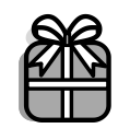 celebration, package, gift, christmas, present, box, xmas icon