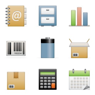 Diagram Preview icon sets preview