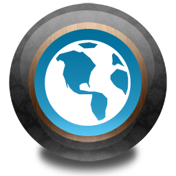 Color Gimp Wood Icon Ornate Globe Icons Icon Sets Icon Ninja