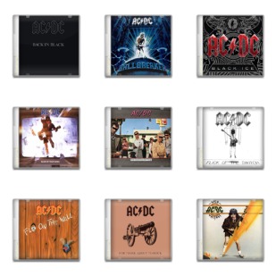 ACDC icon sets preview
