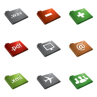 Delli OS System icon sets preview