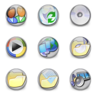 XPOrbs - Part 1 icon sets preview