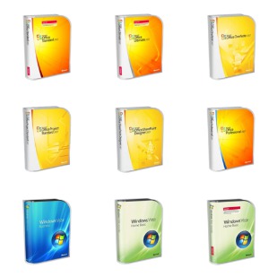 Microsoft 2007 Boxes icon sets preview