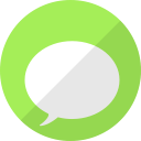 message, chat, ios, talk, messages icon