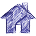 house, home, building, homepage icon