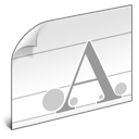Document, Font icon