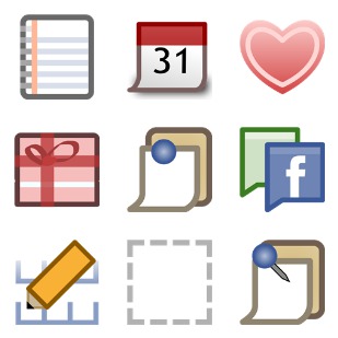 Facebook Ui icon sets preview