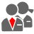 profile, group, human, people, customer, user, guest, account icon