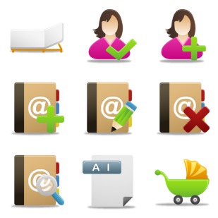 Pretty Office 4 icon sets preview