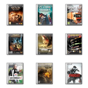 PC Game icon sets preview