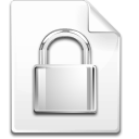 File, Lock, Password, Secure icon