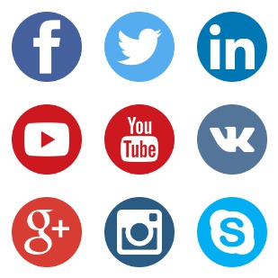 CapSocial Round icon sets preview