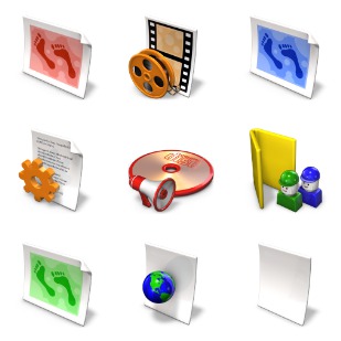 Plastic Fantastic icon sets preview