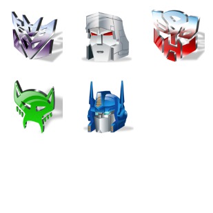 Transformers icon sets preview