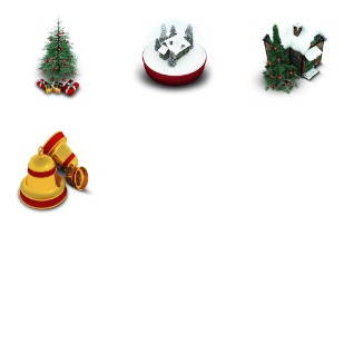 Christmas icon sets preview