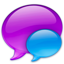 Balloon, Blue, Small icon